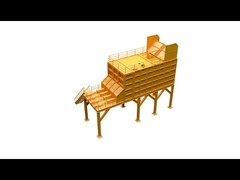 1 Çıkışlı Cuboid Çamur Depolama Tankı